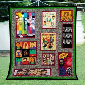 The Bigbang Theory 3D Quilt  Quilt